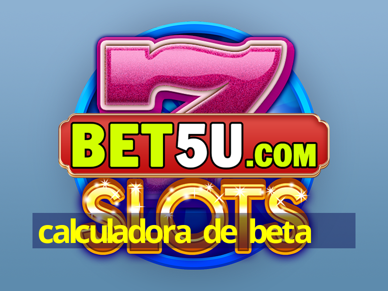 calculadora de beta